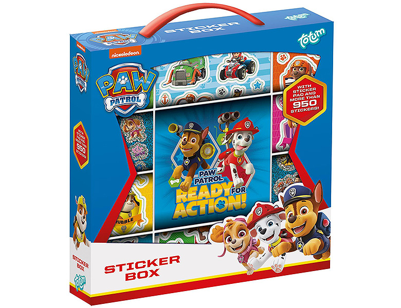Totum Stickers Paw Patrol Stickerbox mit 1000 Sticker