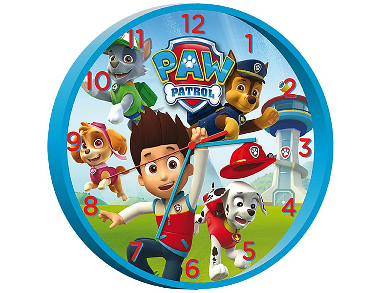 Paw Patrol Wanduhr | Dekoration
