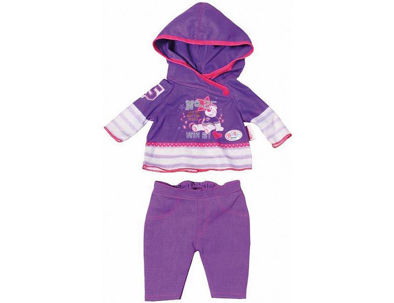 Zapf Creation Baby Born Freizeitanzug Bär 40-43cm | Puppenkleider